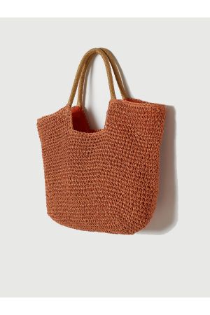 Paper straw shopper