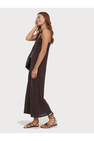 Linen-blend jumpsuit